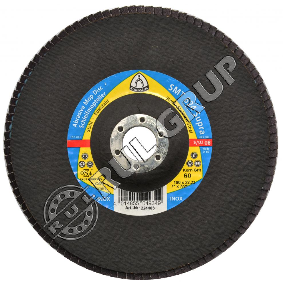 DISC LAMELAR SMT624 180X22MM P80 KLINGSPOR 